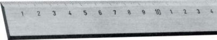 Forum Professional Solutions Stahllineal 500 x 40 x 5 mm (50 cm, Stahl)
