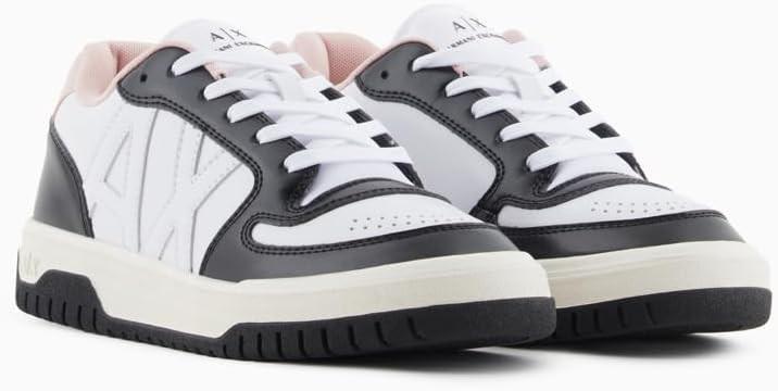 Actual product image Armani Exchange Duck Cross-Gender Project Logo On Tongue Sneakers (38)