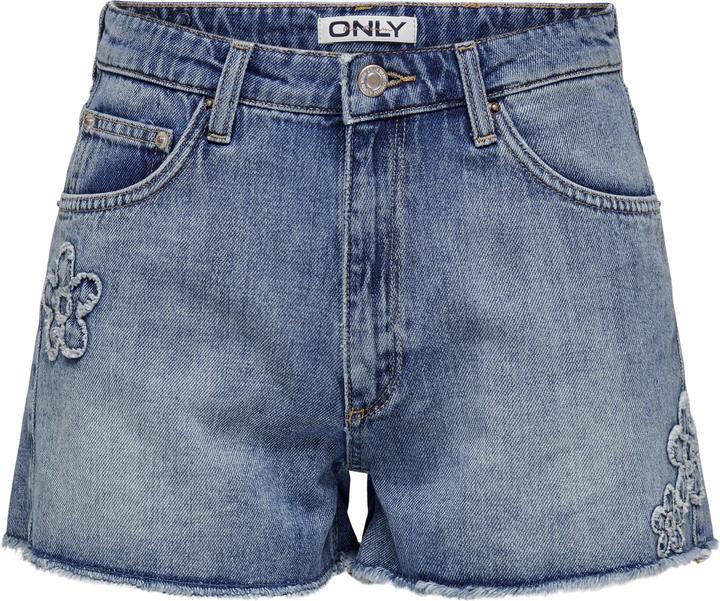 Produktbild Only ONLZUMA Hohe Taille Normal geschnitten Jeans-Shorts Jeans-Shorts