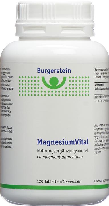 Burgerstein Magnesio vitale (120 Pezzo/i, Pillole, 184 g)