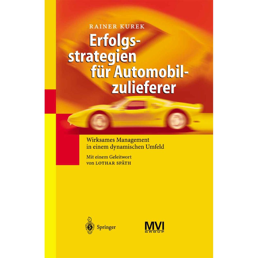 Erfolgsstrategien für Automobilzulieferer, Fachbücher