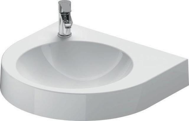 Actual product image Duravit Washbasin ARCHITEC o ÜL m HLB 575x520mm 1 HL left white (520 mm, 575 mm)