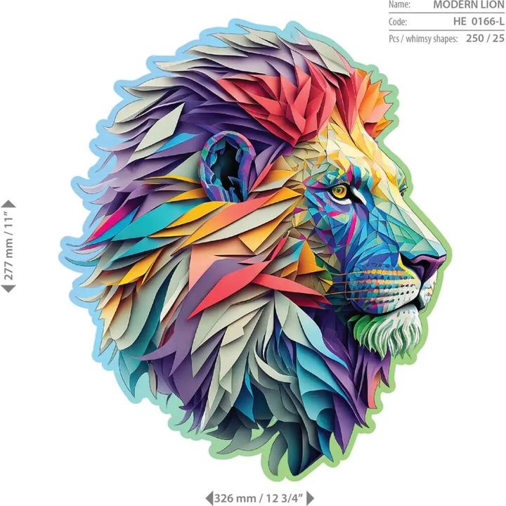 Immagine prodotto WoodenCity Leone moderno (250 pezzi)