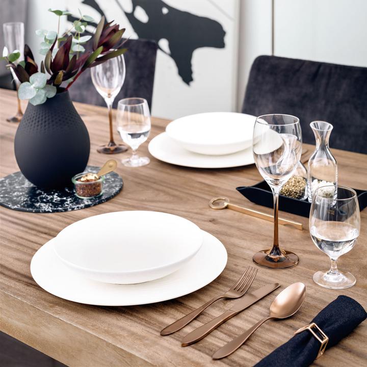 Produktbild Villeroy & Boch Schale flach Manufacture Rock blanc (23.50 cm, 1.10 l, 1x)