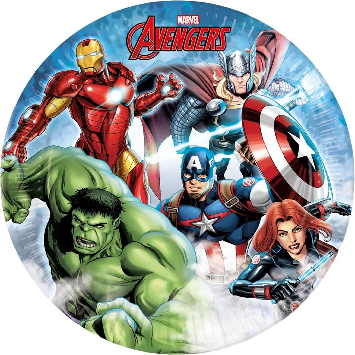 Anagram Assiettes Avengers (8 x)