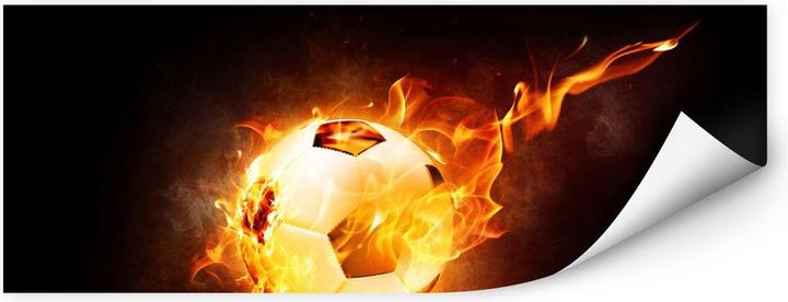 Immagine prodotto Trenddeko Calcio in fiamme (120 x 50 cm)