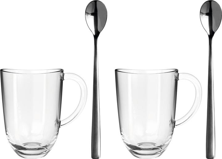 Image du produit Leonardo Verre à Latte Macchiato Napoli 380 ml, 4 pièces, Transparent (380 ml, 2 x)
