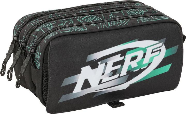 Nerf Dreifaches Mehrzweck-Etui Game Schwarz 21,5 X 10 X 8 Cm
