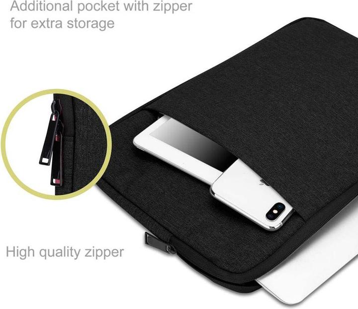 Actual product image Cadorabo Fabric Laptop Bag 15.6 Inch (15.60", Universal)