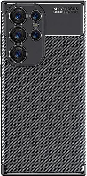 Produktbild - Beline Etui Carbon Armor czarny/black box (Samsung Galaxy S24 Ultra)