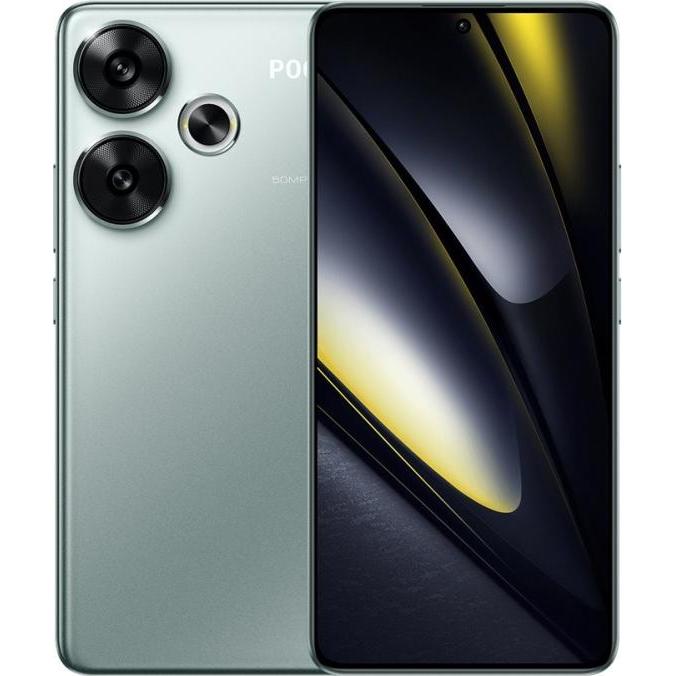 Xiaomi Poco F6 (256 GB, Grün, 6.67", Dual SIM, 50 Mpx, 5G), Smartphone, Grün