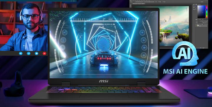 Immagine prodotto MSI Spada 16 HX RTX 4060 (16", 1000 GB, 16 GB, CH, Intel Core i7-14700HX)