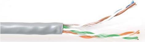 Image du produit PVC solide avec paire d'éclats (U/UTP, PVC, CAT6, 305 m)