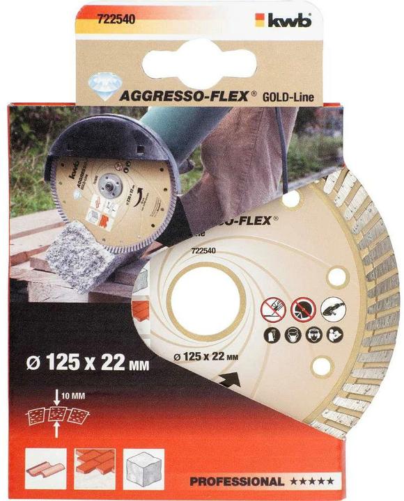 Immagine prodotto kwb Disco da taglio diamantato Goldline 125