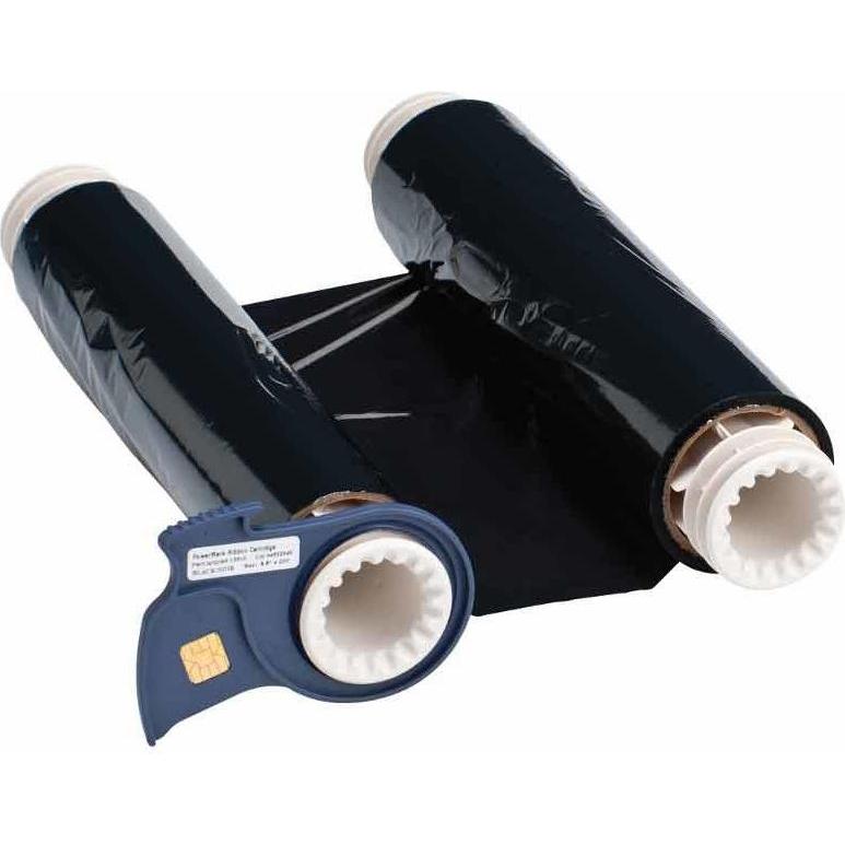 Brady, Beschriftungsband, B85-R-220x60-BK, Farbband, Schwarz, 220mm x 60m, fr BBP85 u. PowerMark (013510) (22 cm, Schwar...