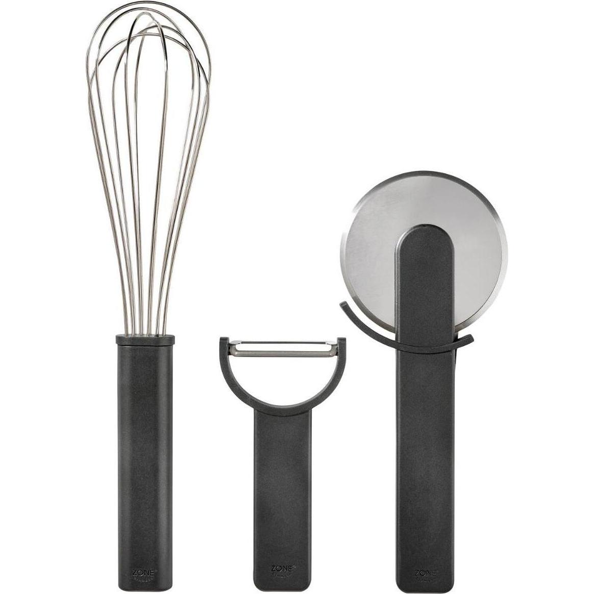 Zone Denmark utensilien singles (x3), Schwingbesen, Schwarz