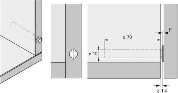 Produktbild Hettich Push to open Magnet