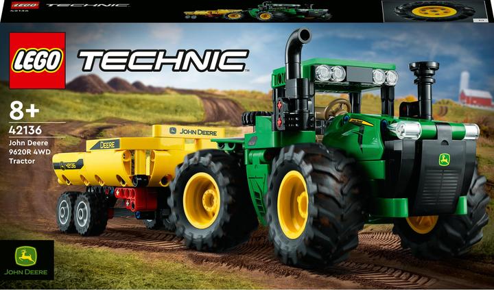 Produktbild LEGO John Deere 9620R 4WD Tractor (42136, LEGO Technic)