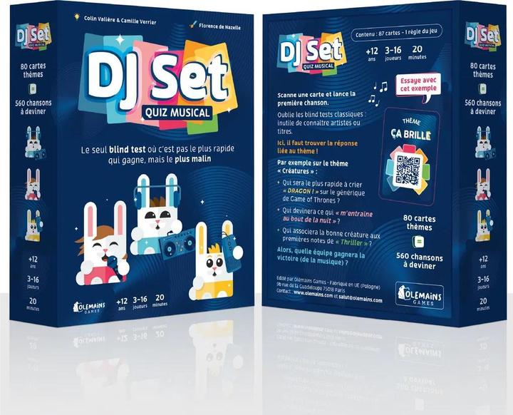 Image du produit OléMains! DJ Set - Quiz Musical (f) (Français, 3 - 16 Joueur)