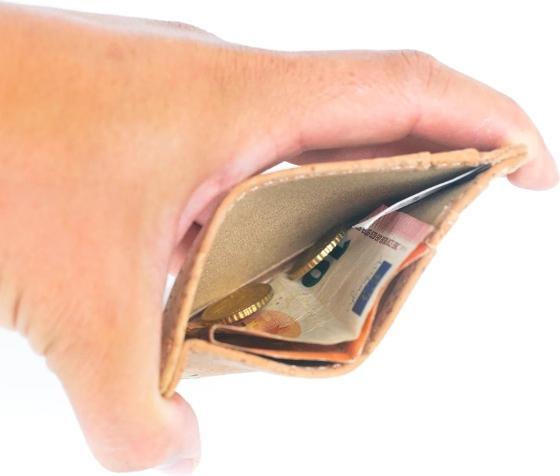 Actual product image MB Cork Schmale Brieftaschen aus Kork mit RFID-Schutz