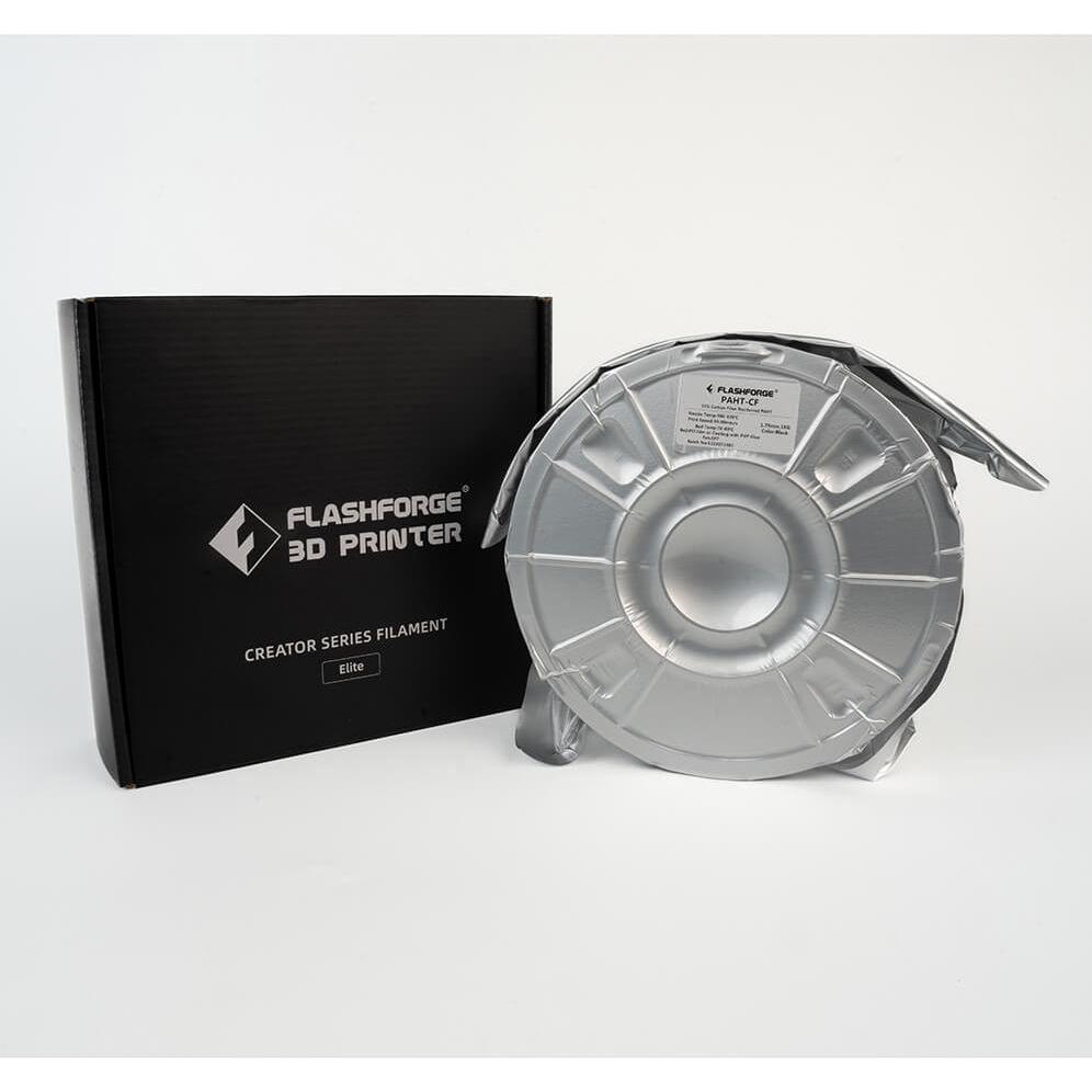 FlashForge PAHT-CF 1000g Filamento per stampa 3D Serie Creator (PA-CF, 1000 g), Filamenti stampa 3D