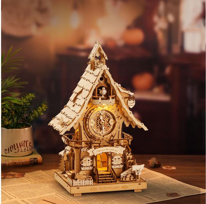 Actual product image Robotime Cuckoo clock