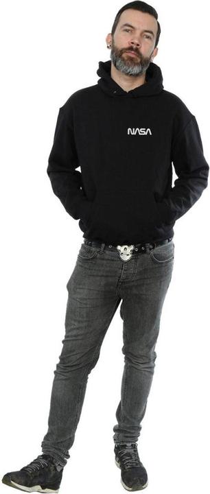 Immagine prodotto Nasa Modern Logo Chest Felpa con Cappuccio Uomo (M)