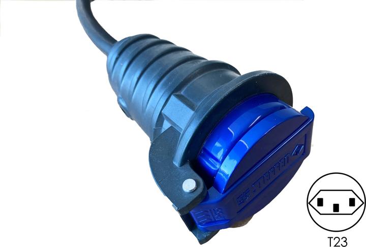 Immagine prodotto Elektroscout Adattatore per cavo di ricarica per auto (Tipo 23, 16 A)