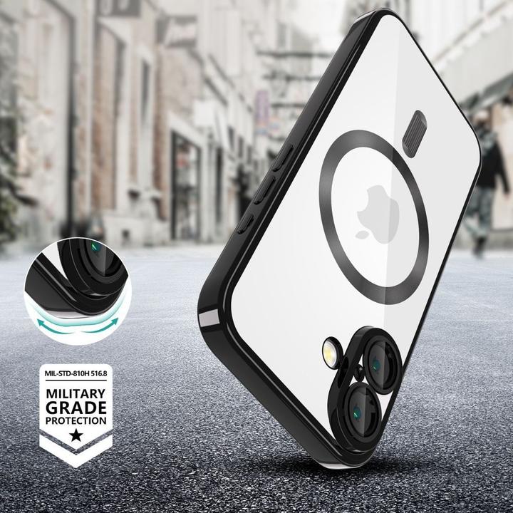 Produktbild Tech-Protect MagFlex MagSafe iPhone 16e Case - Clear (Apple iPhone 16e)