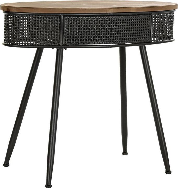 Image du produit DKD Home Decor Console 90,5 x 39 x 78 cm Fir Black Metal Brown