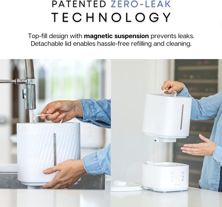 Actual product image Miko Ultraschall-Luftbefeuchter mit Wasserfilter (50 m²)