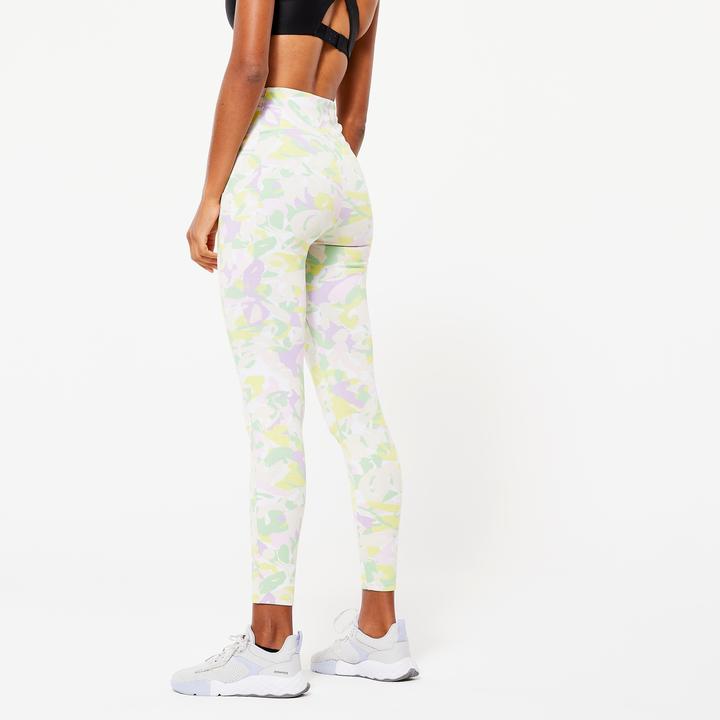 Produktbild Domyos Leggings Damen Figurformend Druck (W35/L31)