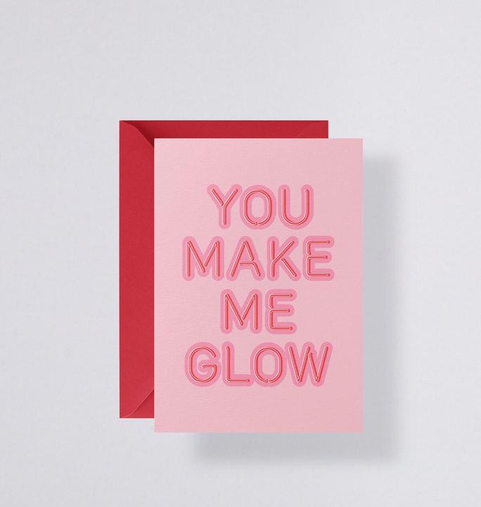 Actual product image Nuuna Greeting card, You Make Me Glow (1 pcs.)