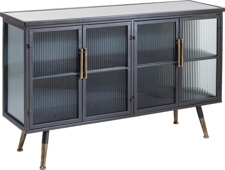 Kare Design Credenza La Gomera 4 porte (120 x 35 x 75 cm)