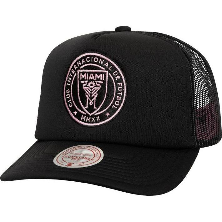 Mitchell & Ness, Uomini, Cappellino, Inter Miami Cf Trucker Cap, Nero