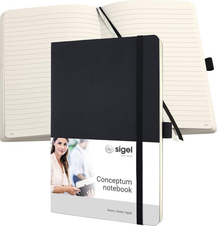Actual product image Sigel Notebook CONCEPTUM Softcover Softwave (A5, Lined, Soft cover)