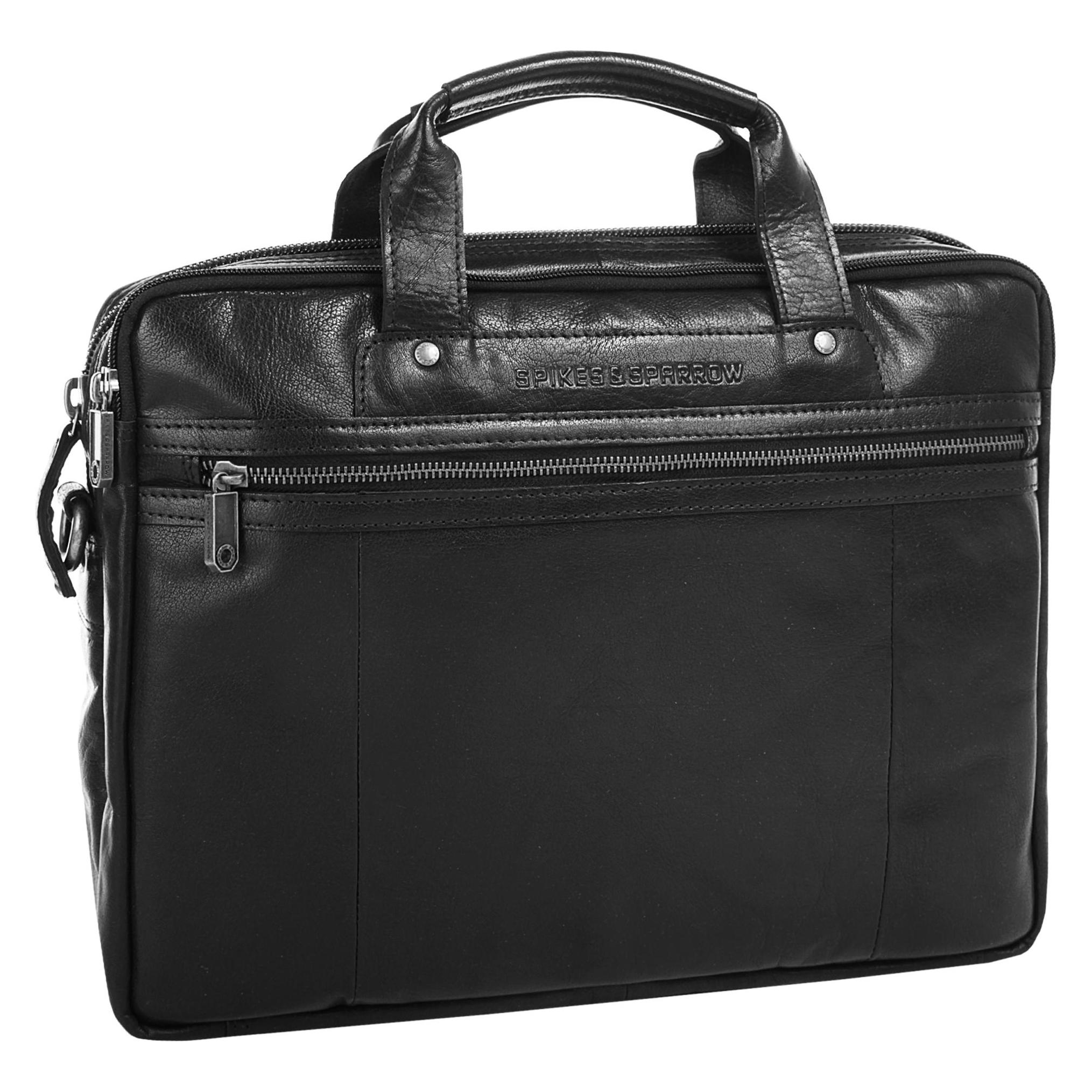 Spikes & Sparrow Businesstasche (15"), Notebooktasche, Schwarz