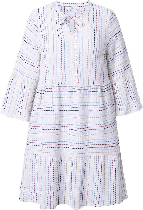 Produktbild Angel of Style Tunika, A-Linie, Musselin, Streifen, Volants (56)