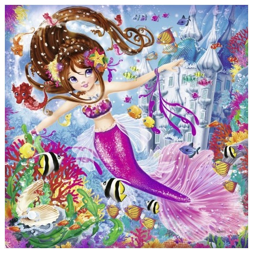 Produktbild Ravensburger Bezaubernde Meerjungfrauen (49 Teile)