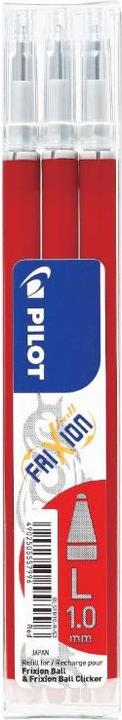 Produktbild Pilot Ersatzminen FRIXON, Strichstärke 0,6 mm, versch. Farben, 3er-Set (Ersatzmine, Rot, 0.60 mm)