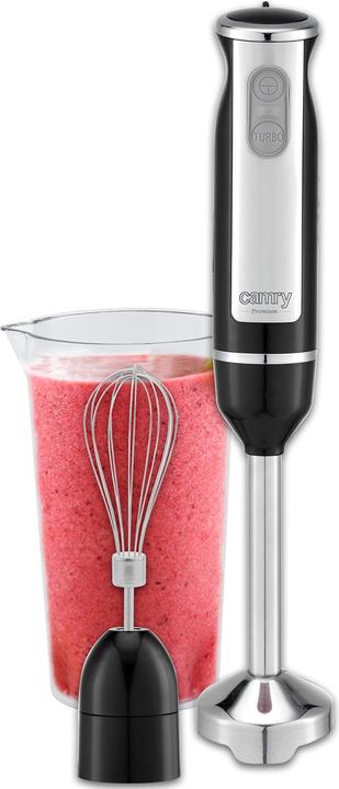 Image du produit Camry CR 4621 Blender à main, mini set 2 w 1, Black/Stainless Steel
