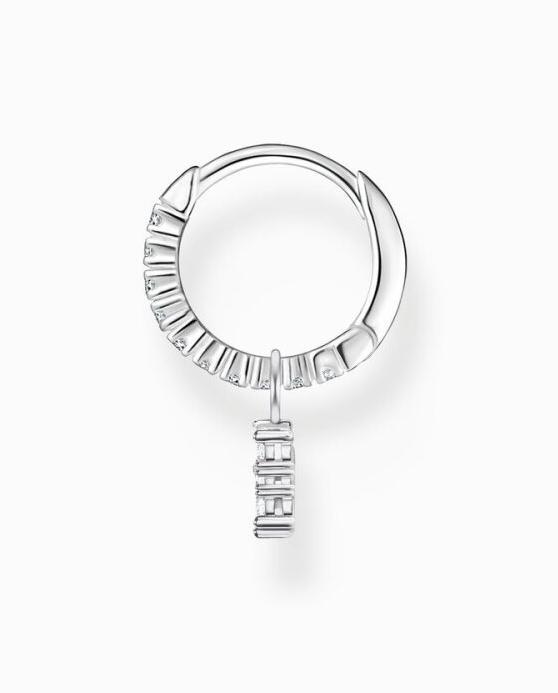 Image du produit Thomas Sabo Créole simple avec pendentif étoile argent (Argent 925)