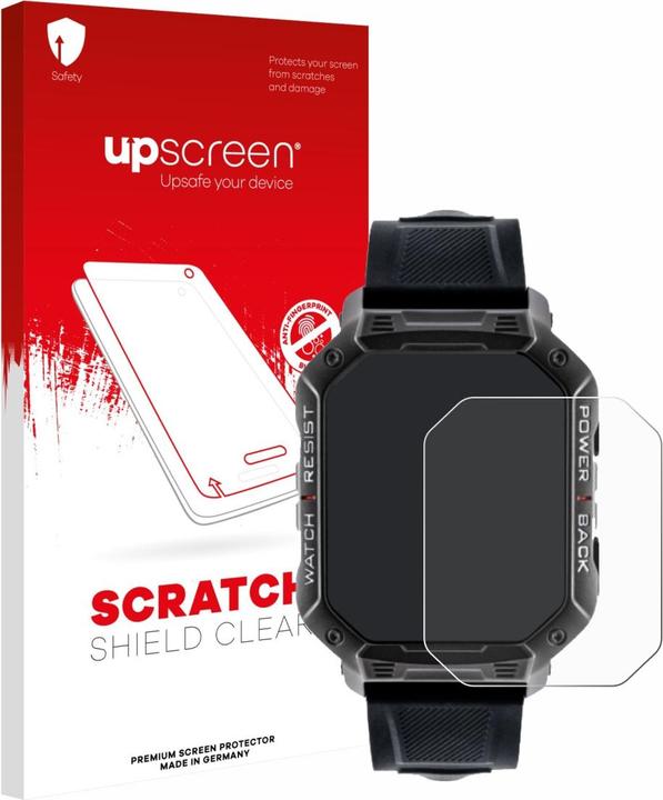 Actual product image upscreen Scratch Shield Protector (Extremist)
