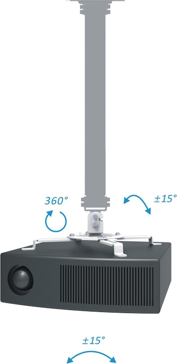 Produktbild PureMounts PM-Spider-30W (Decke)