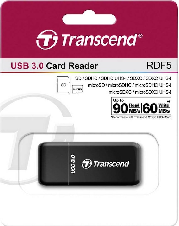 Produktbild Transcend Card Reader F5 USB3.0 (USB 3.1)