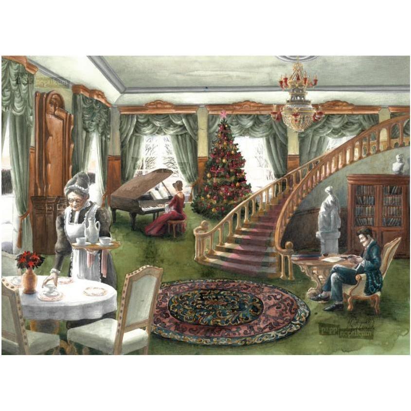 Pappnoptikum Familie Steampleton - Weihnachtsgeschichte (Adventskalender)