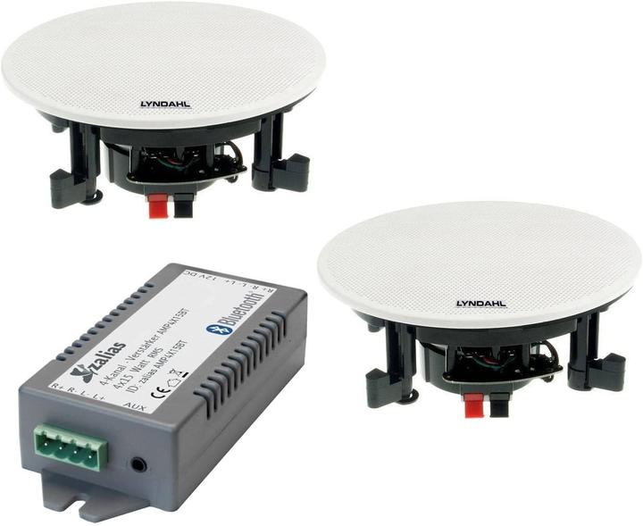 Lyndahl 2202LYNCS20S1 2-Wege Set Einbau-Lautsprecher 8 Ω Weiss 1 Set (Set)