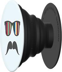 Actual product image PopSockets Mustache Rainbow