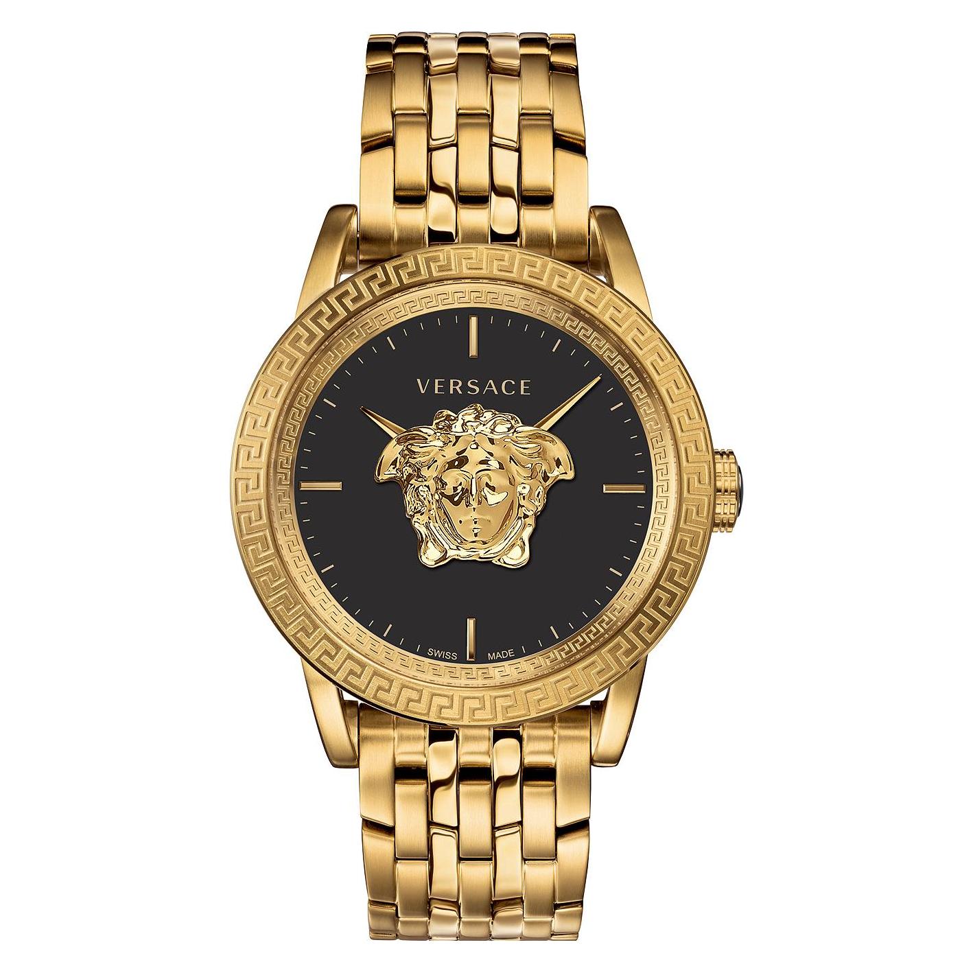 Versace, Horloge, VERD00819 Palazzo Empire Herenhorloge, Goud, (Analoog Horloge, 43 mm)