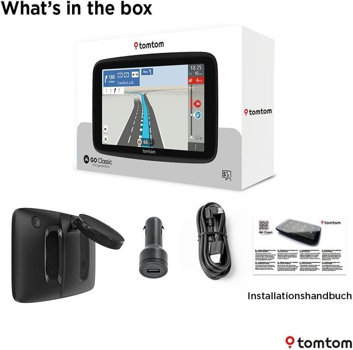 Actual product image TomTom Go Classic 5 2nd gen (5")